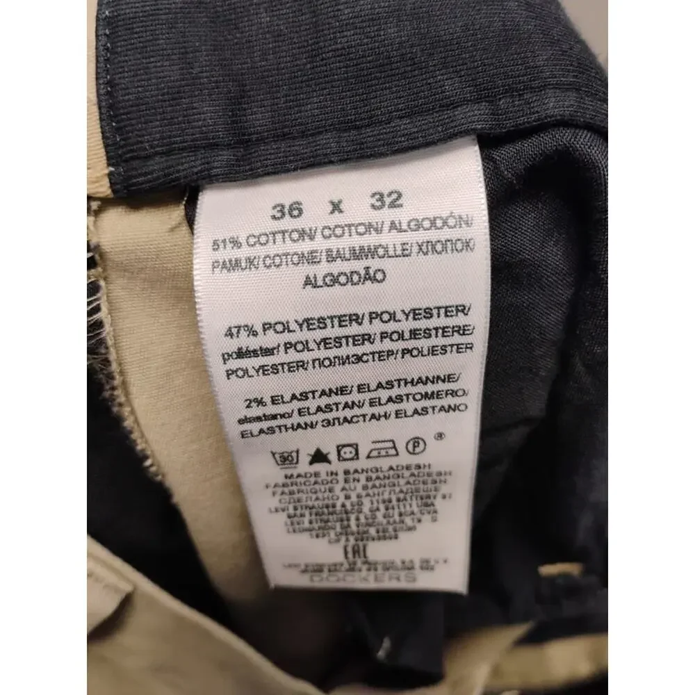 Dockers,Van Heusen, amazon essential Men's Pants Size 36X32 lot of 4
